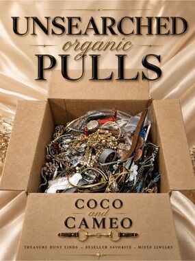 3 LB Unsearched Organic Jewelry Pull | Mixed Estate Reseller Treasure Lot Bulk